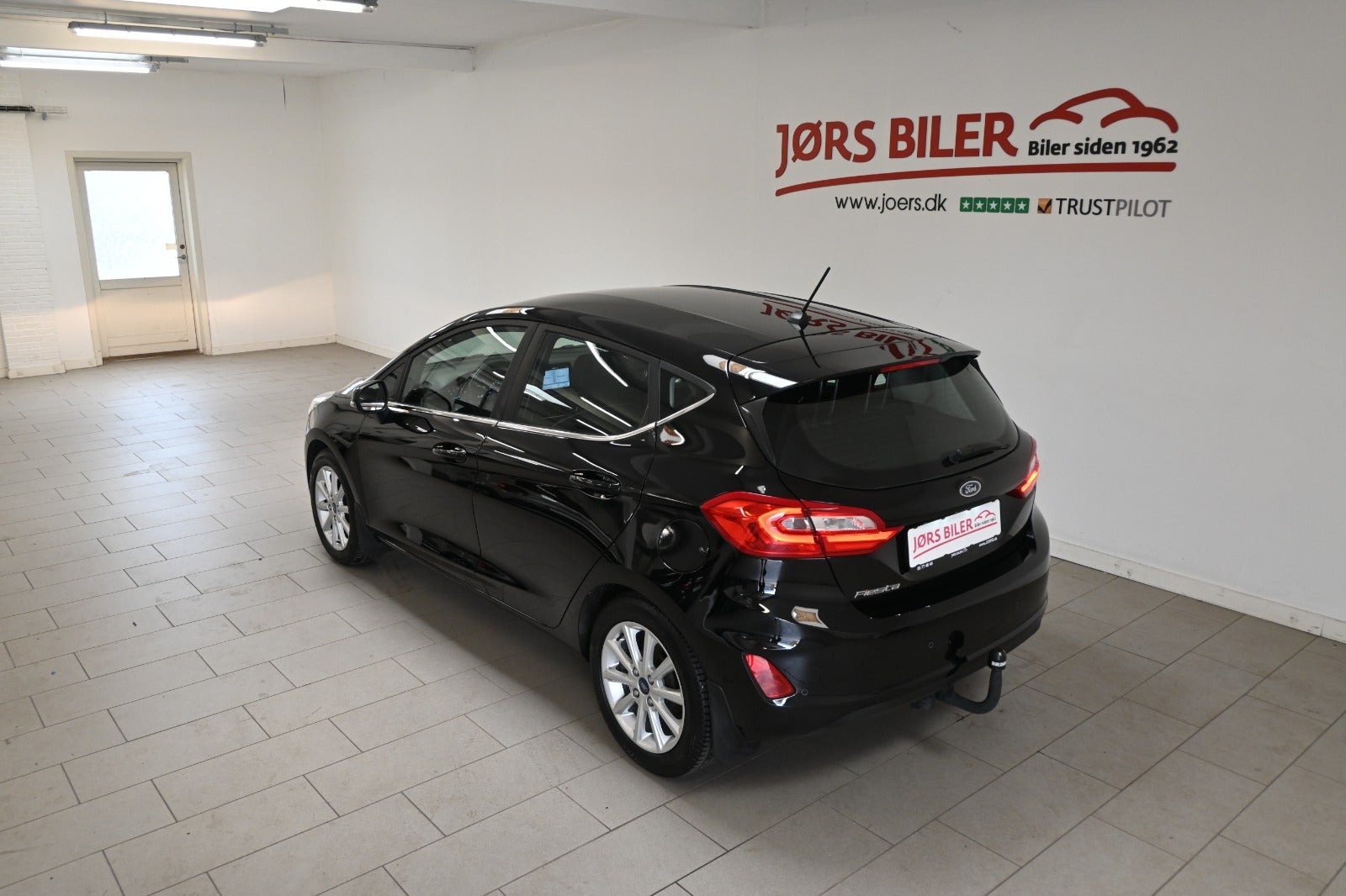 Sort Ford Fiesta fra 2019