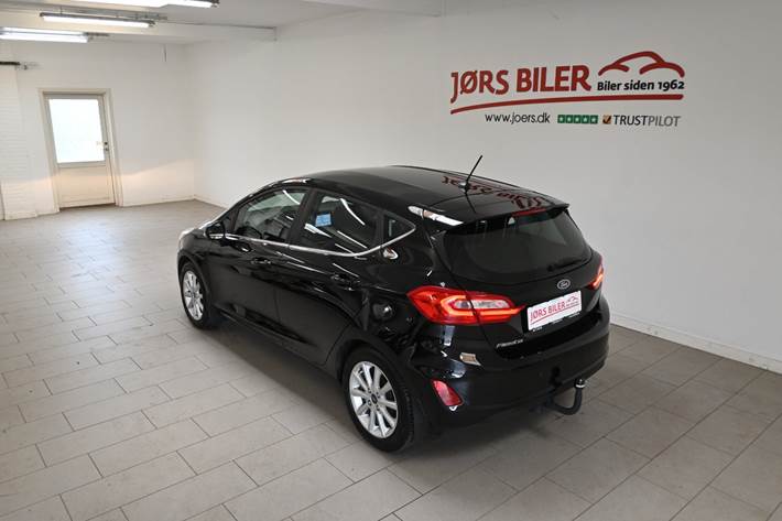 Sort Ford Fiesta fra 2019