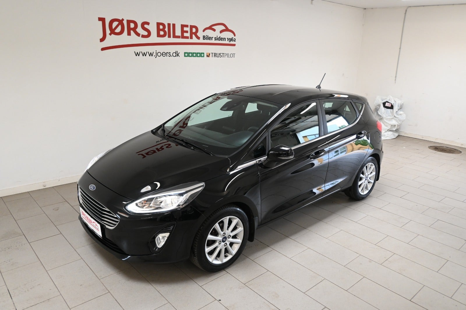 Sort Ford Fiesta fra 2019