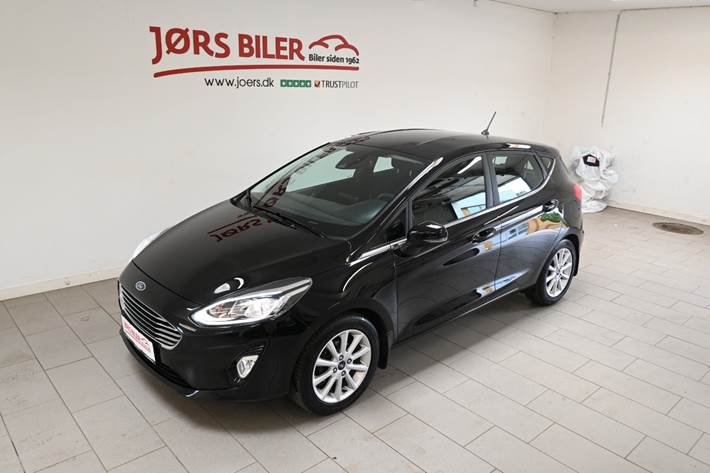 Sort Ford Fiesta fra 2019