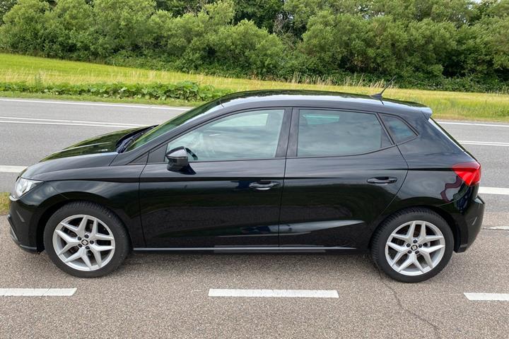 Sort Seat Ibiza fra 2021