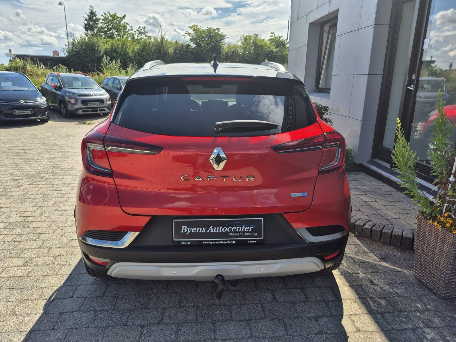 Rød Renault Captur fra 2020