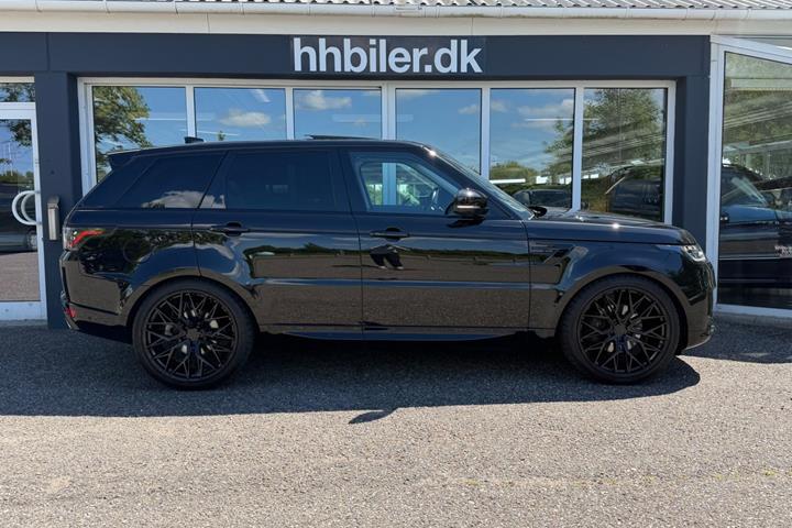 Sort Land Rover Range Rover sport fra 2018