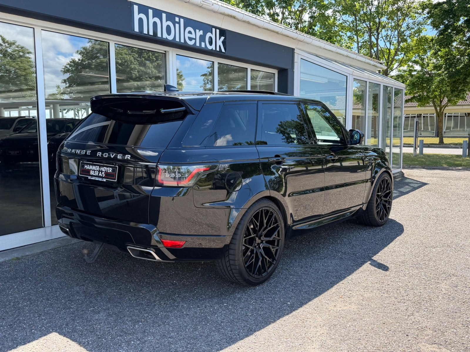 Sort Land Rover Range Rover sport fra 2018