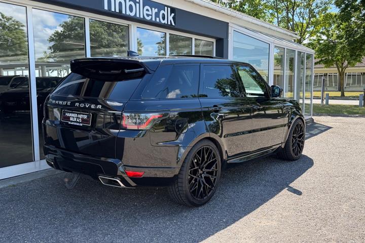 Sort Land Rover Range Rover sport fra 2018