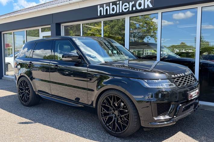 Sort Land Rover Range Rover sport fra 2018