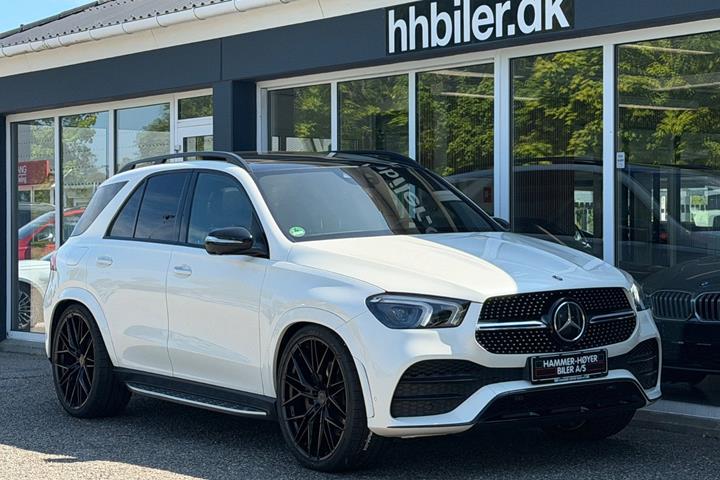 Hvid Mercedes GLE350 de fra 2023