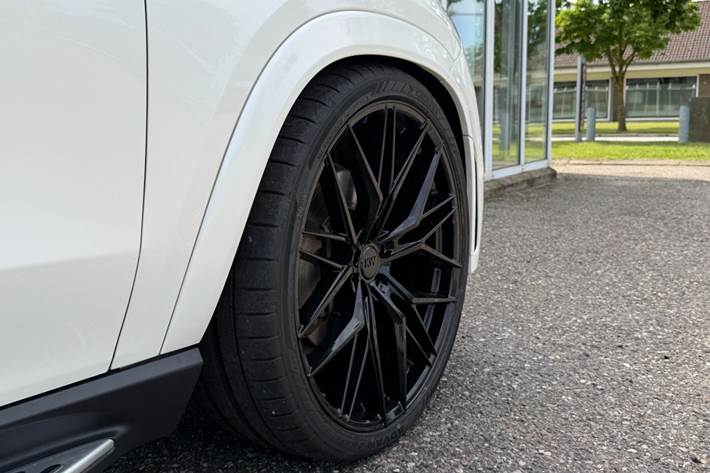 Hvid Mercedes GLE350 de fra 2023