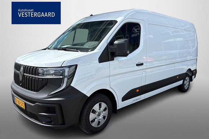 Hvid Renault Master V T35 fra 2026 set udefra