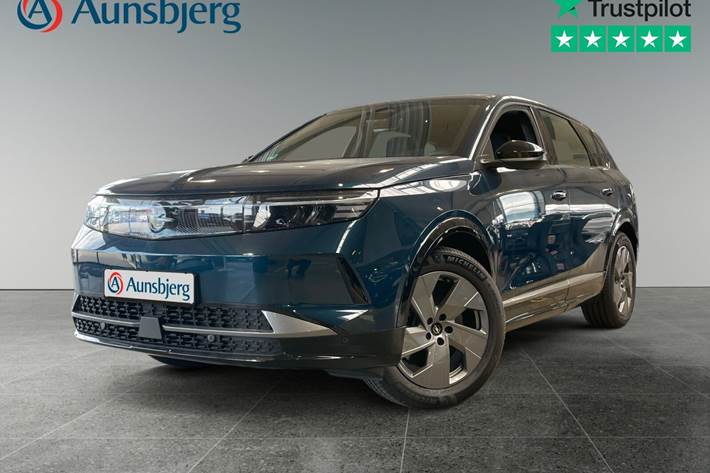 Blå Opel Grandland-e fra 2025