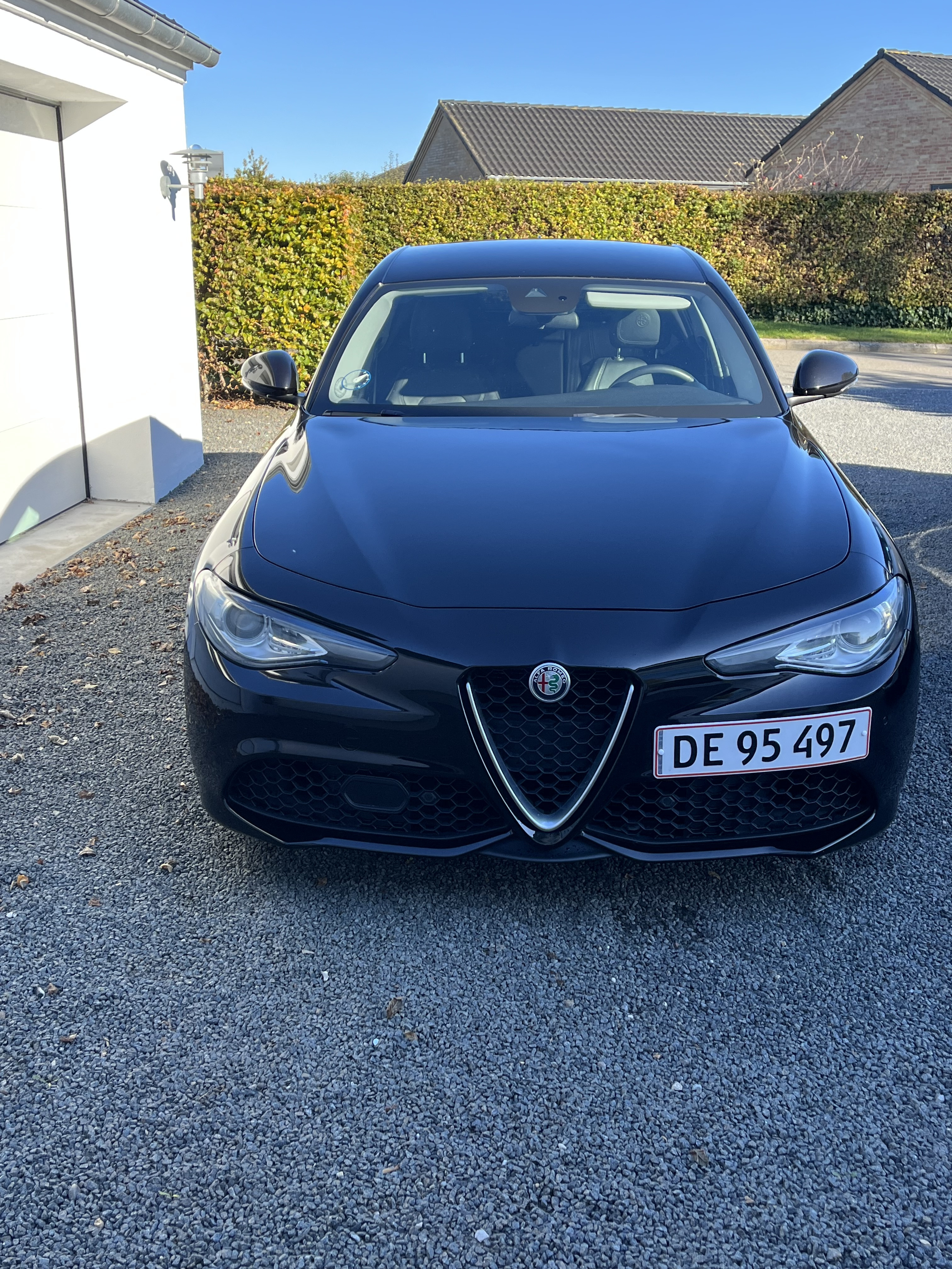 Sort Alfa Romeo Giulia fra 2017