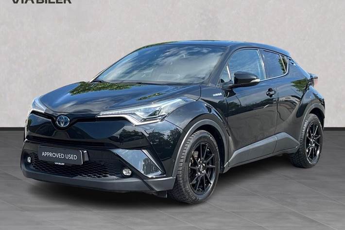 Sort Toyota C-HR fra 2017
