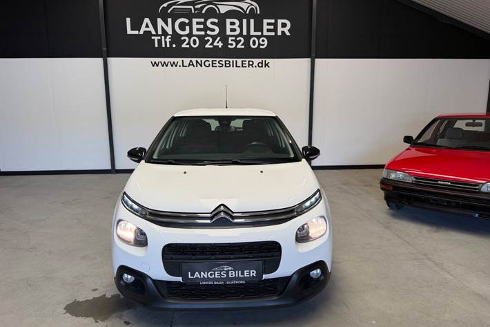Hvid Citroën C3 fra 2017