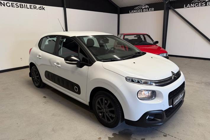 Hvid Citroën C3 fra 2017