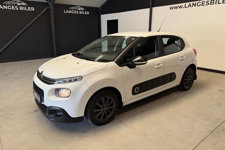 Hvid Citroën C3 fra 2017
