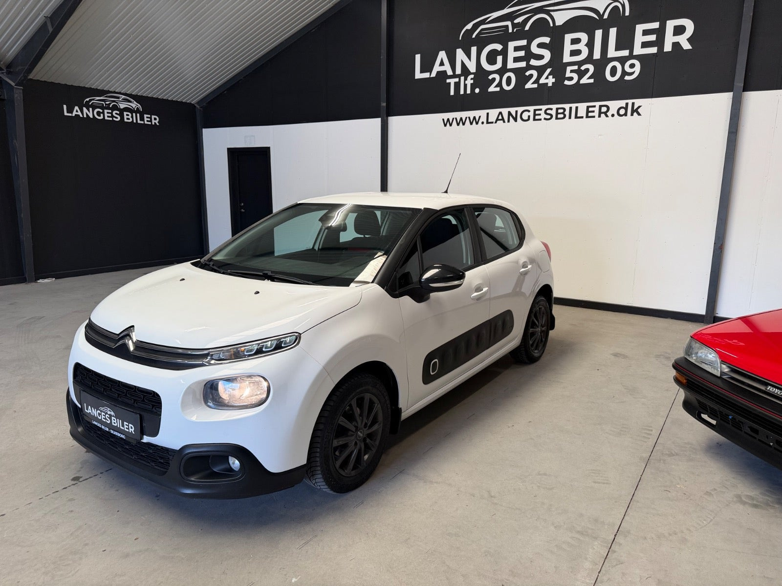 Hvid Citroën C3 fra 2017
