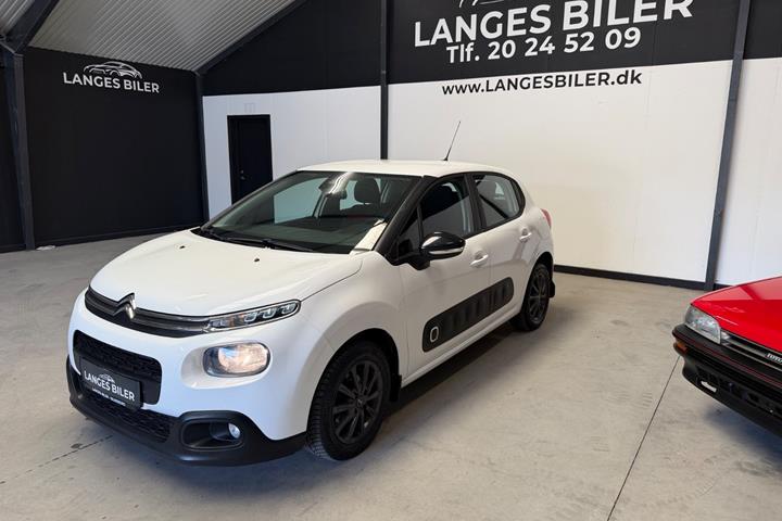 Hvid Citroën C3 fra 2017