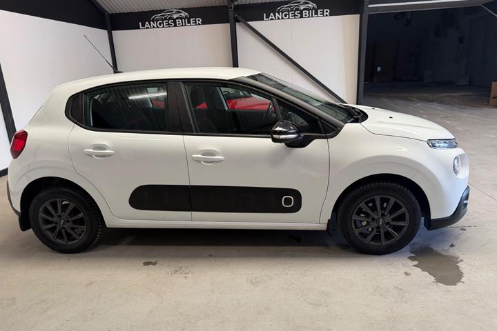 Hvid Citroën C3 fra 2017