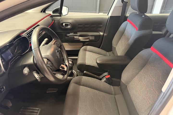 Hvid Citroën C3 fra 2017
