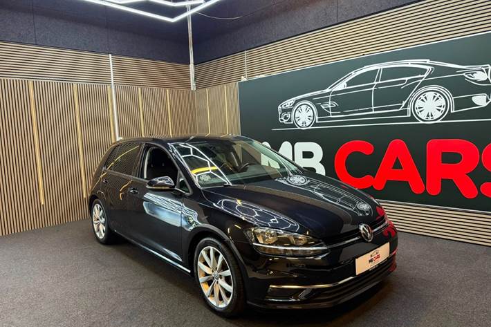 Sort VW Golf VII fra 2019