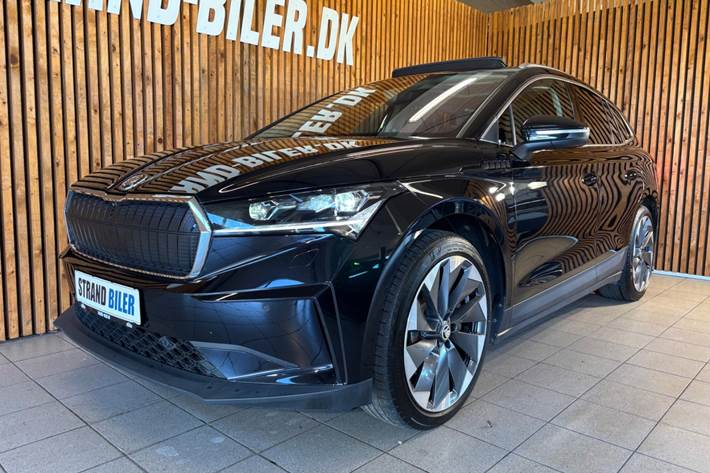Sort Skoda Enyaq fra 2022