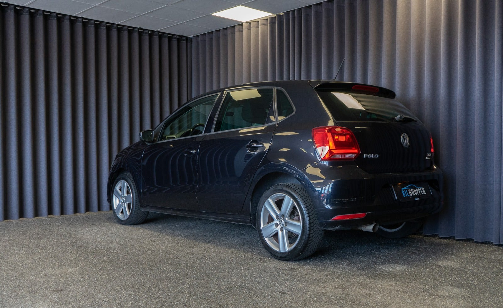 Sort VW Polo fra 2015