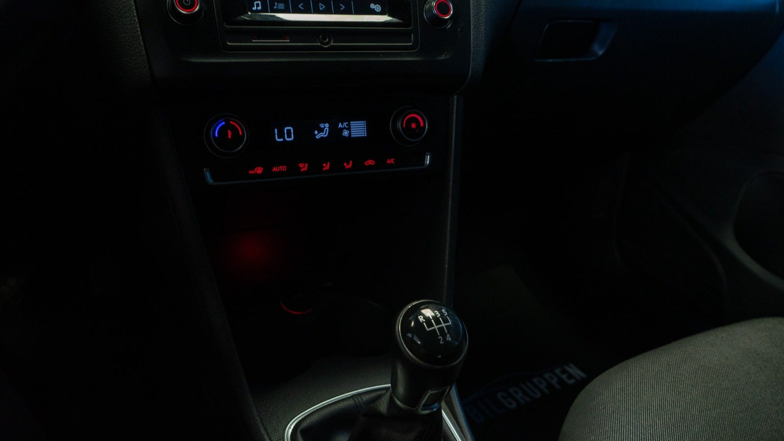Sort VW Polo fra 2015