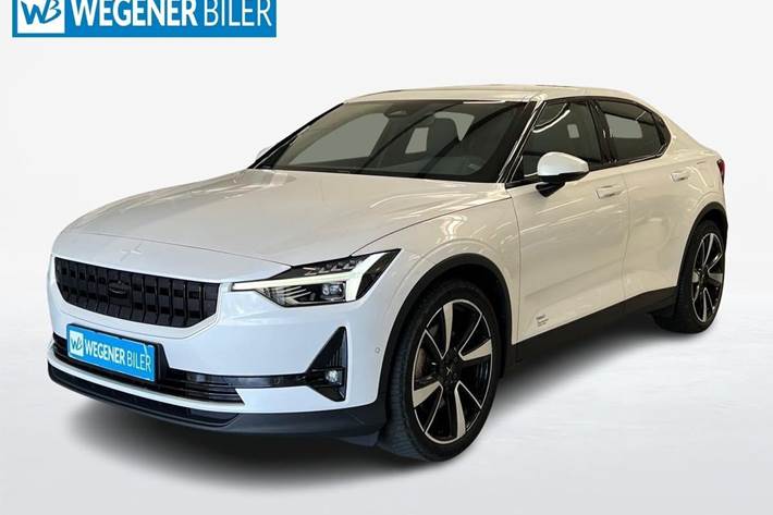 Hvid Polestar 2 fra 2023