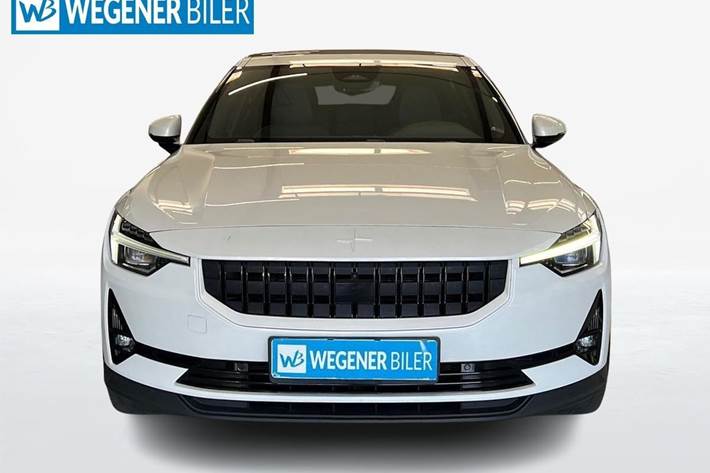Hvid Polestar 2 fra 2023