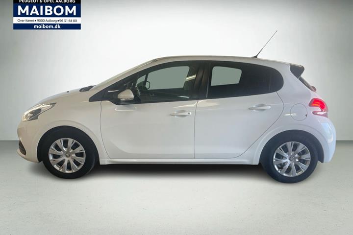 Hvid Peugeot 208 fra 2017