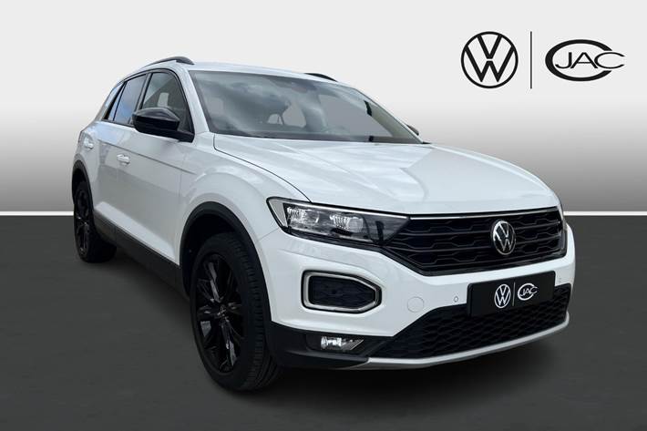 Hvid VW T-Roc fra 2022