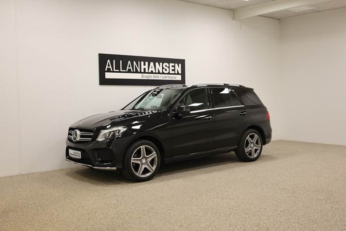 Sort Mercedes GLE350 d fra 2016