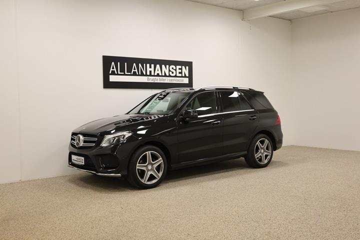 Sort Mercedes GLE350 d fra 2016