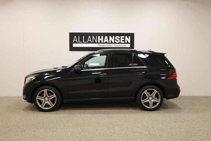 Sort Mercedes GLE350 d fra 2016
