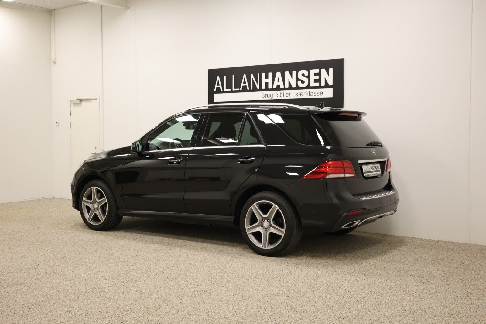 Sort Mercedes GLE350 d fra 2016