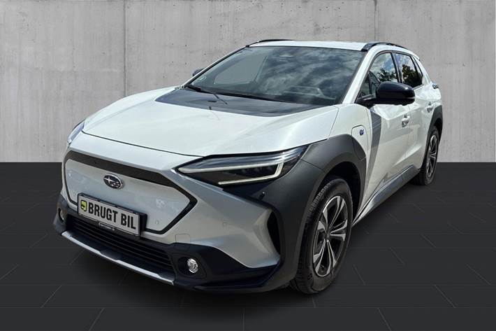 Hvid Subaru Solterra fra 2024