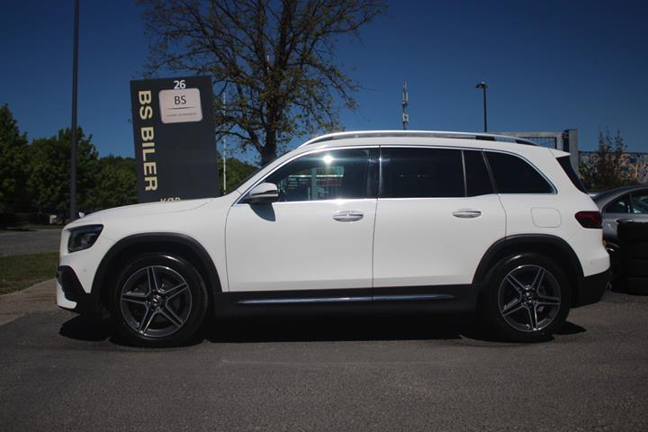 Hvid Mercedes GLB200 fra 2020