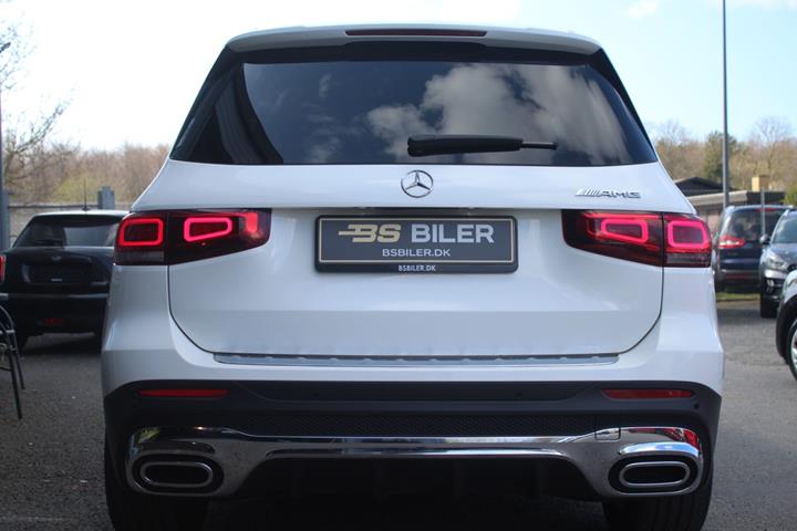Hvid Mercedes GLB200 fra 2020