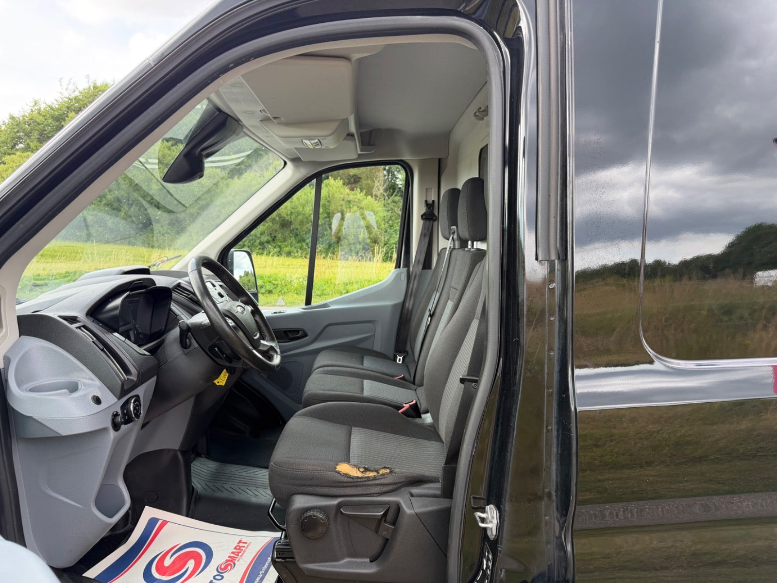 Sort Ford Transit 350 L3 Van fra 2016