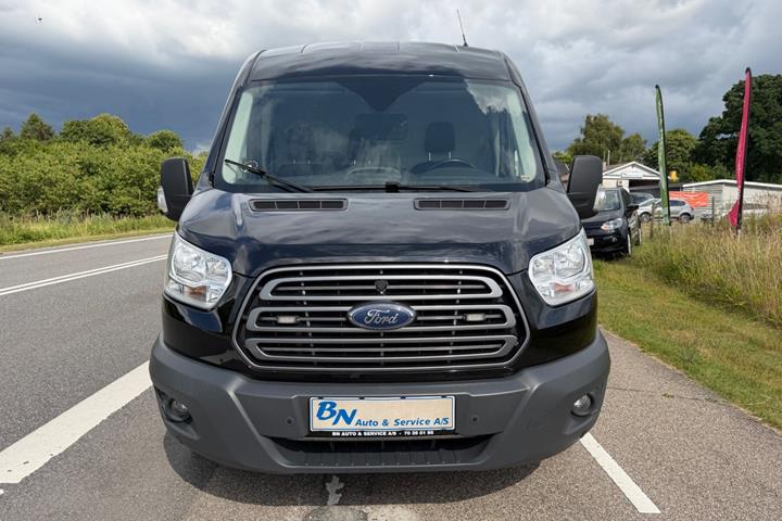 Sort Ford Transit 350 L3 Van fra 2016