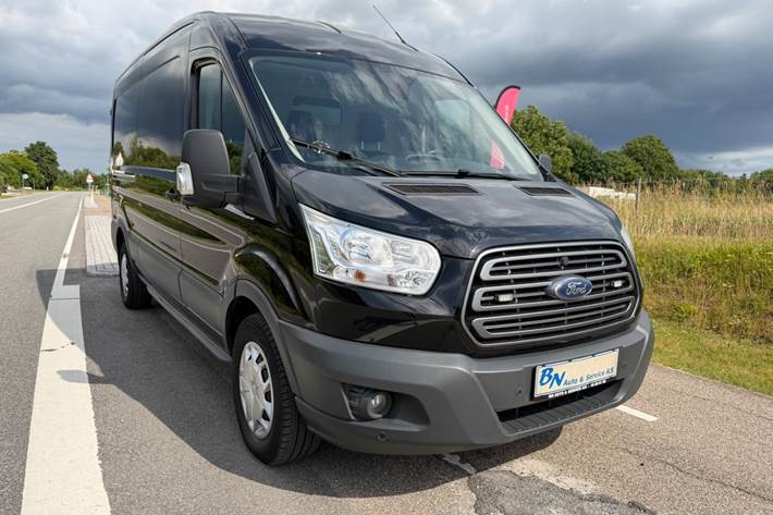 Sort Ford Transit 350 L3 Van fra 2016