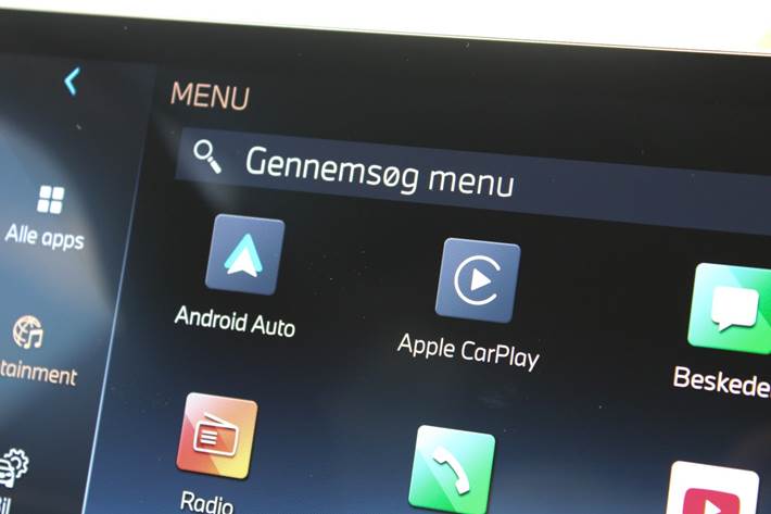 Grå BMW iX fra 2023