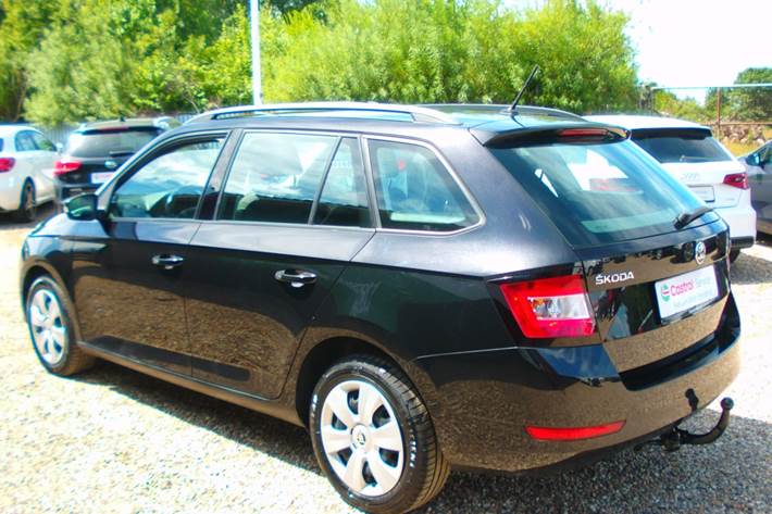 Sort Skoda Fabia fra 2019