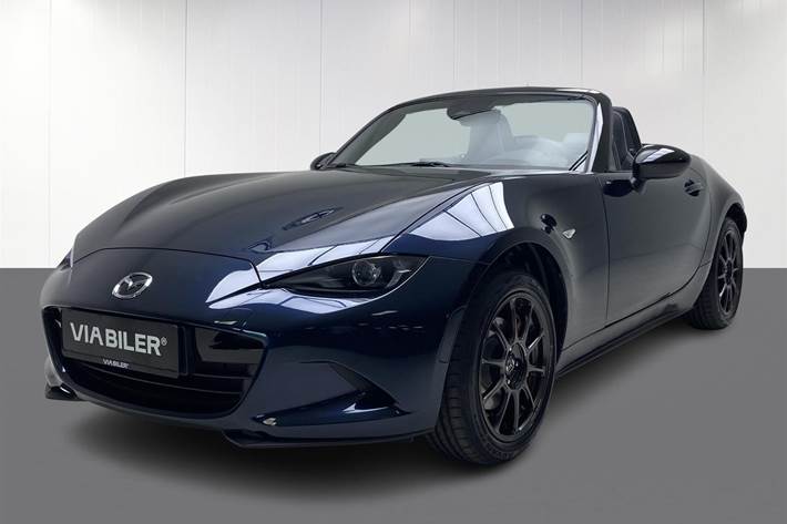 Blå Mazda MX-5 fra 2026
