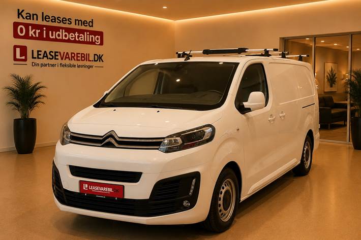 Hvid Citroën e-Jumpy fra 2021