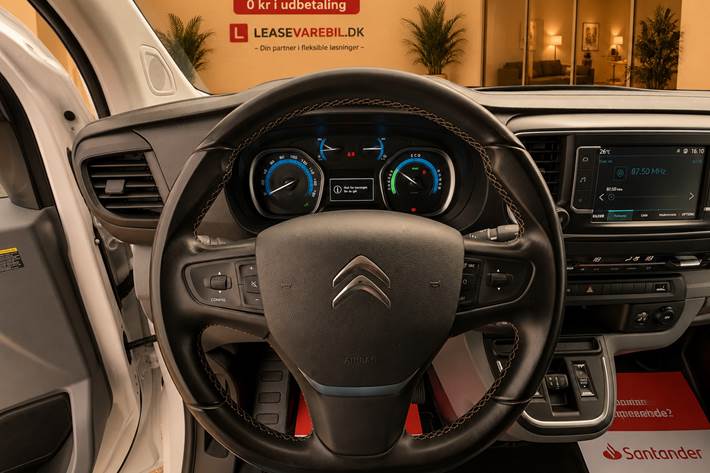 Hvid Citroën e-Jumpy fra 2021