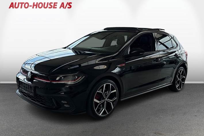 Sort VW Polo fra 2023