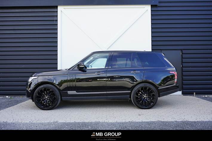 Sort Land Rover Range Rover fra 2015