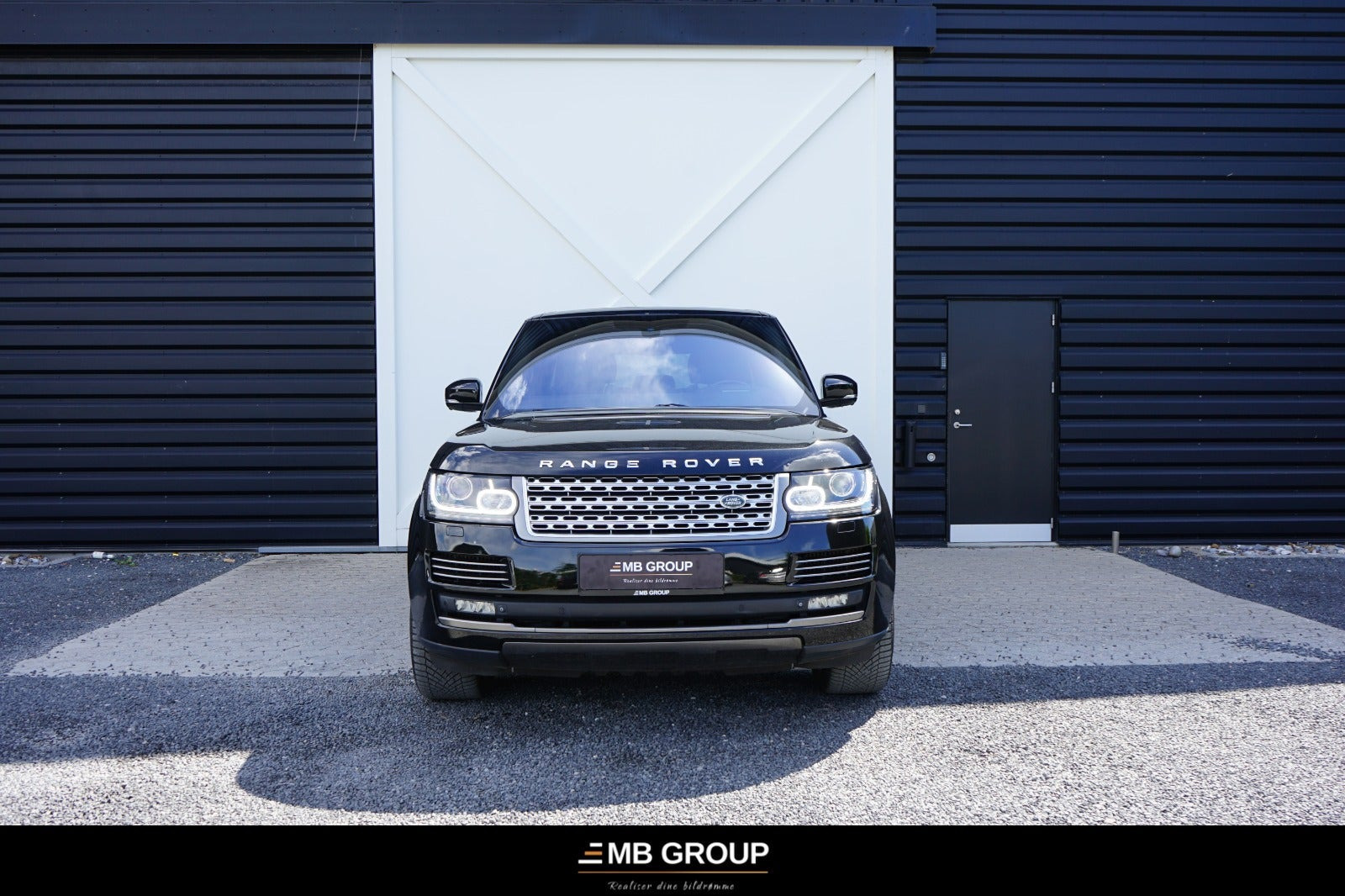 Sort Land Rover Range Rover fra 2015
