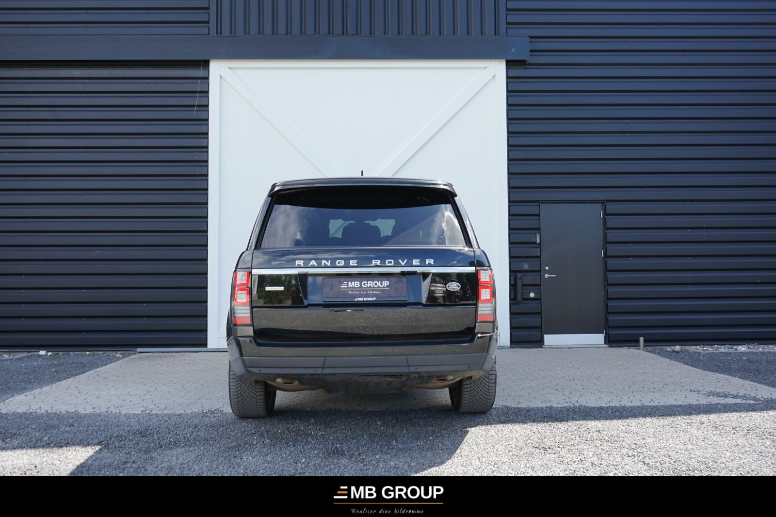 Sort Land Rover Range Rover fra 2015